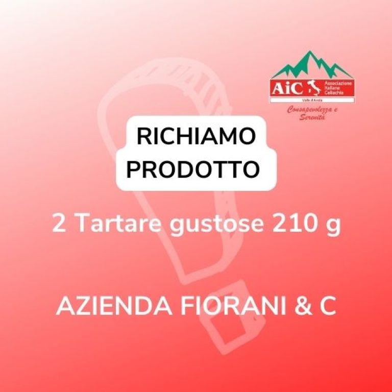 Richiamo Prodotto