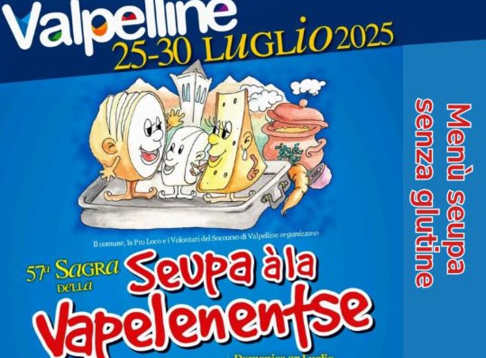 Locandina 57a sagra della Seupa à la Vapelenentse